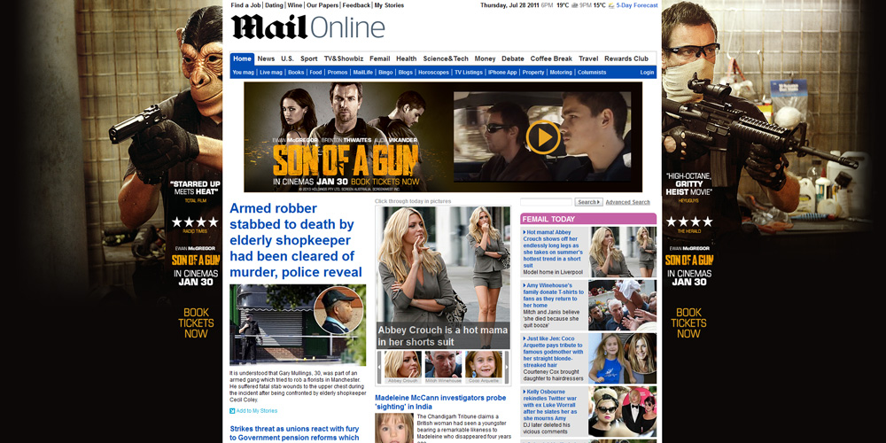 Daily Mail Skin
